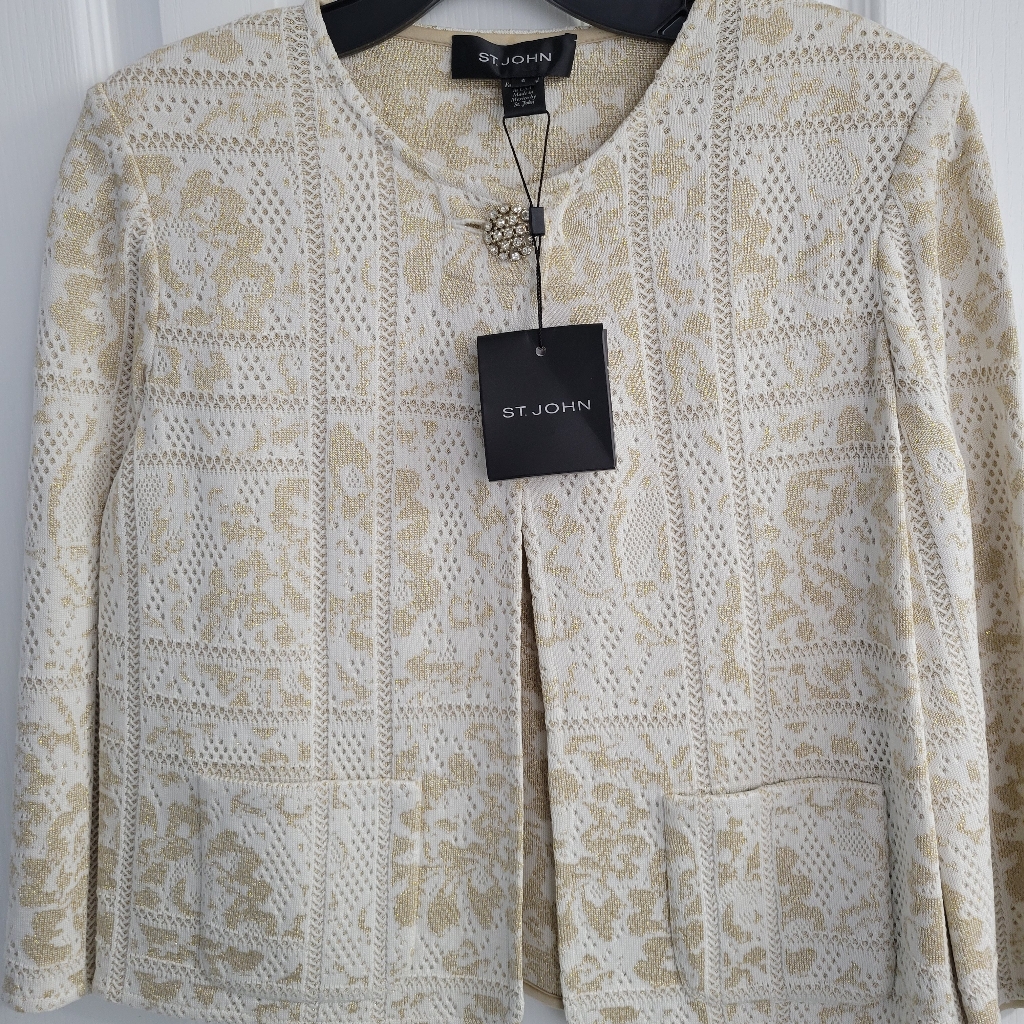 Brand New St John Jacket Size 4 Brand New St John Jacket Size 4